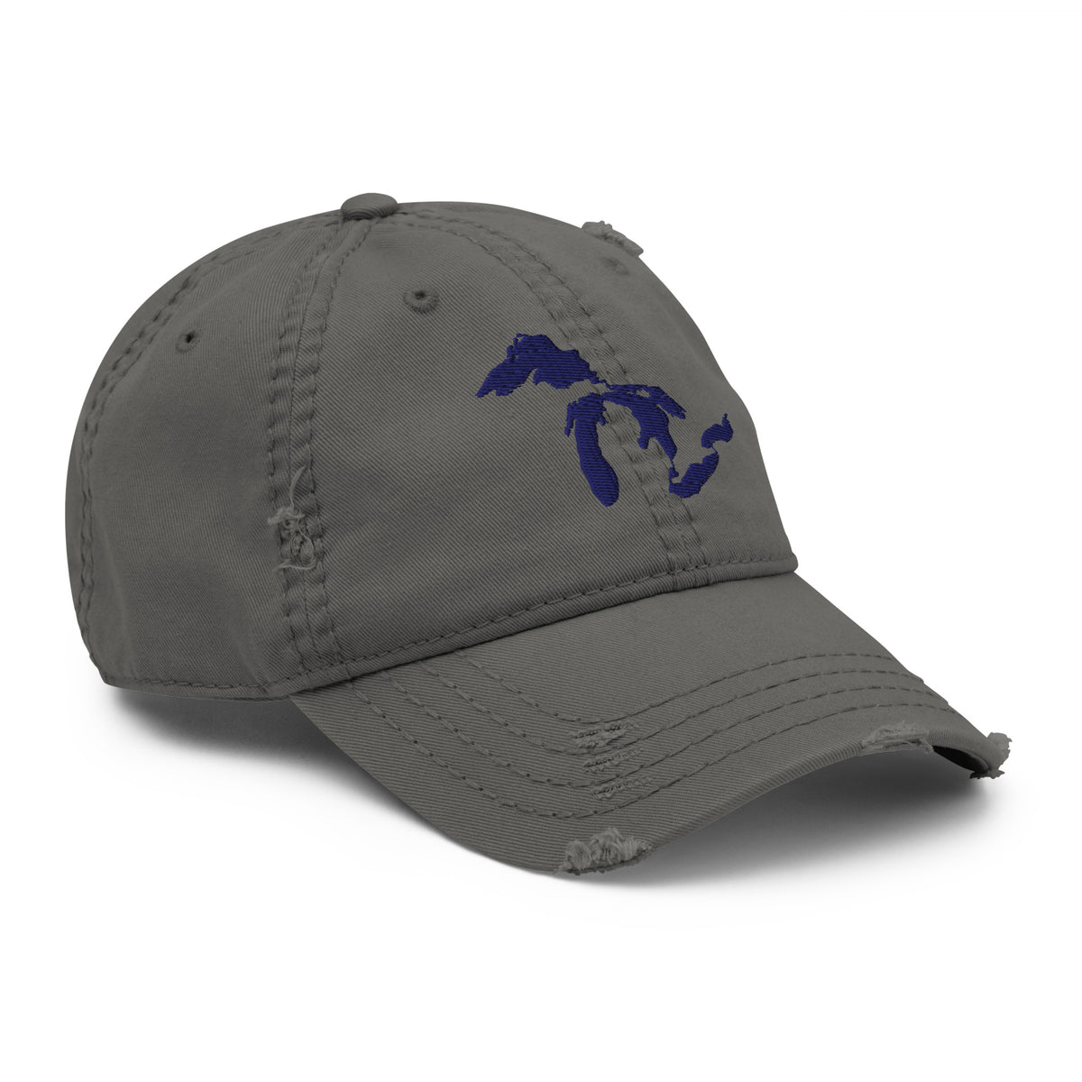 Great Lakes Distressed Dad Hat | Choose Your Color