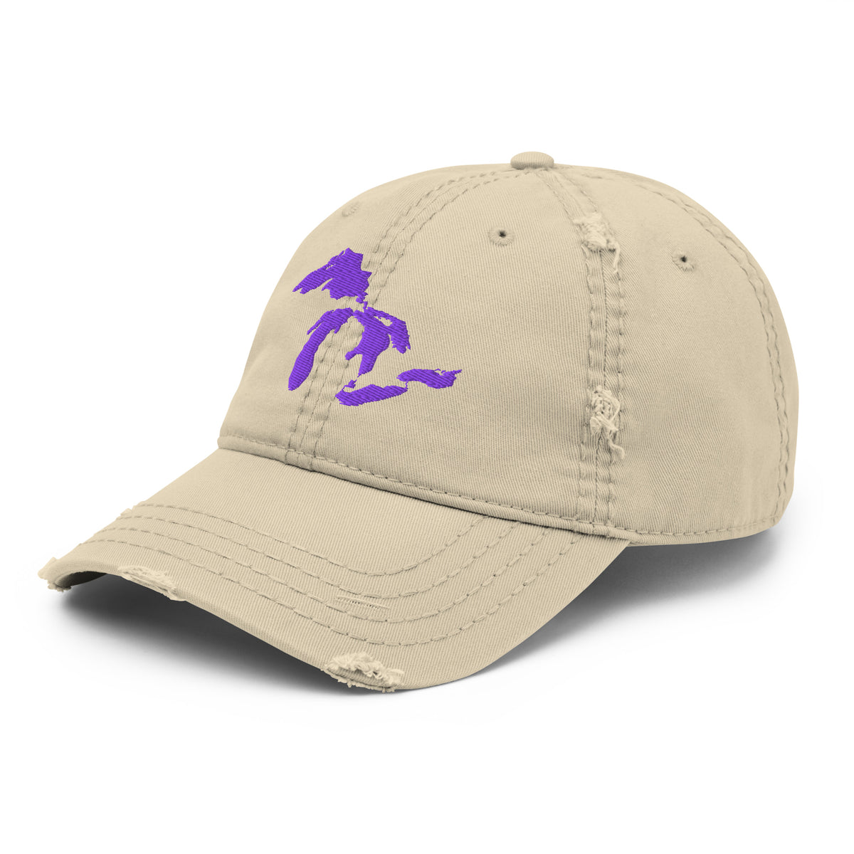 Great Lakes Distressed Dad Hat | Choose Your Color