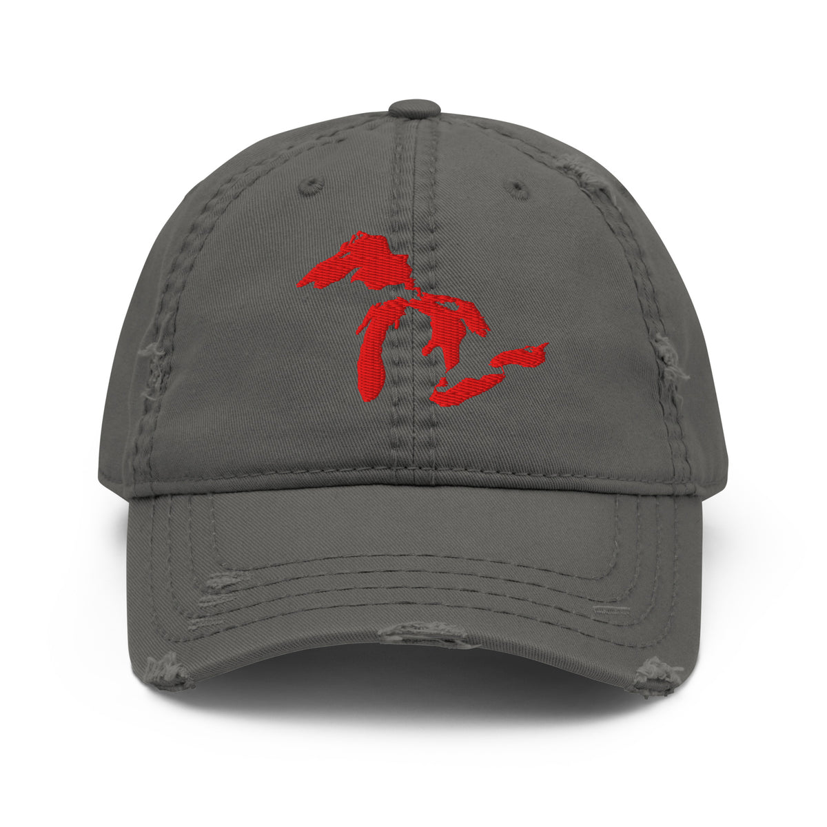 Great Lakes Distressed Dad Hat | Choose Your Color